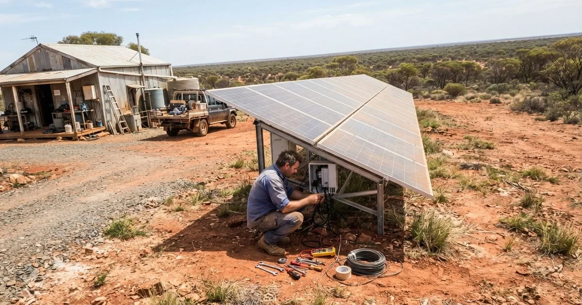 Off-grid solar for remote WA properties: is it right for you