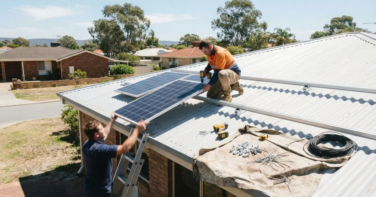 What to expect from a solar panel installation in Perth, step by step