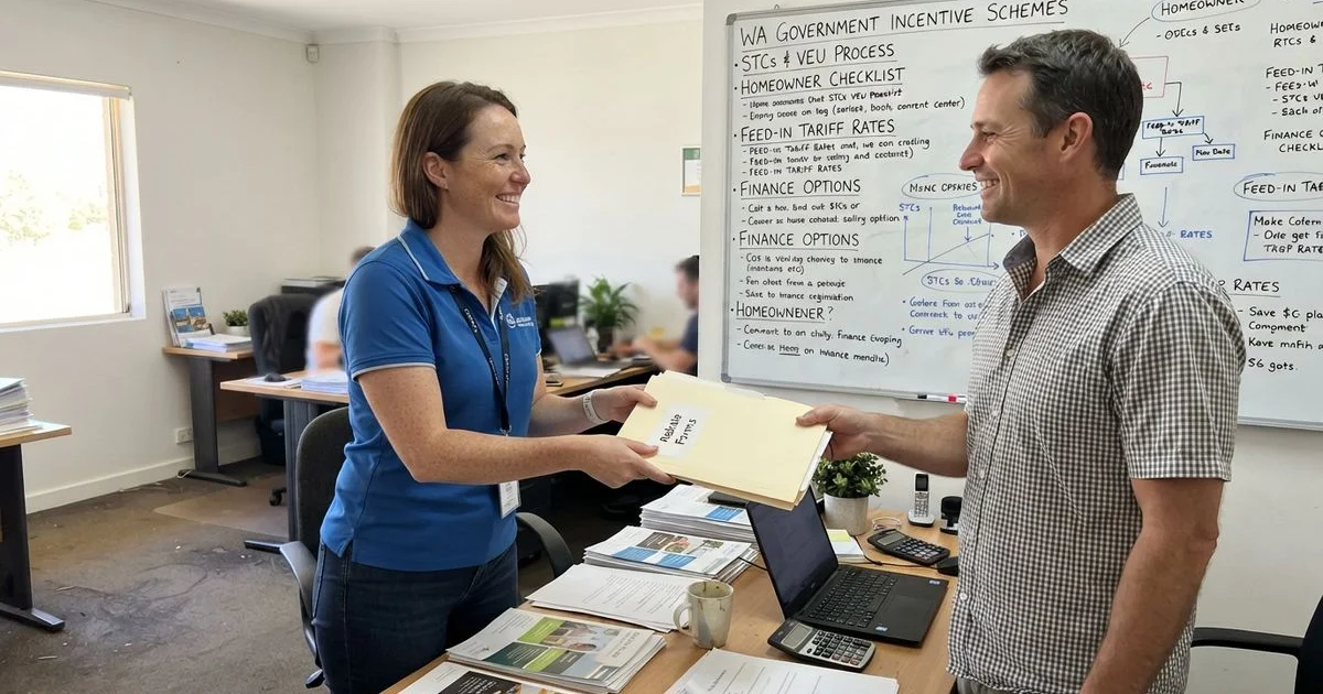 STC rebates and solar incentives in WA: how they cut your price